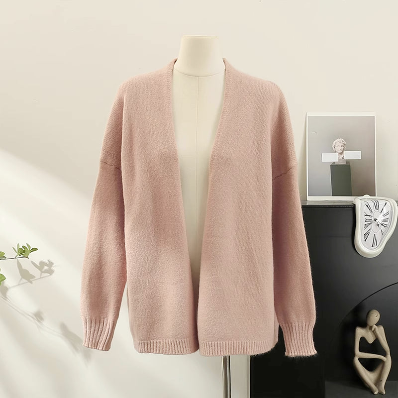 Basic Open Front Cardigan (7 Colors)