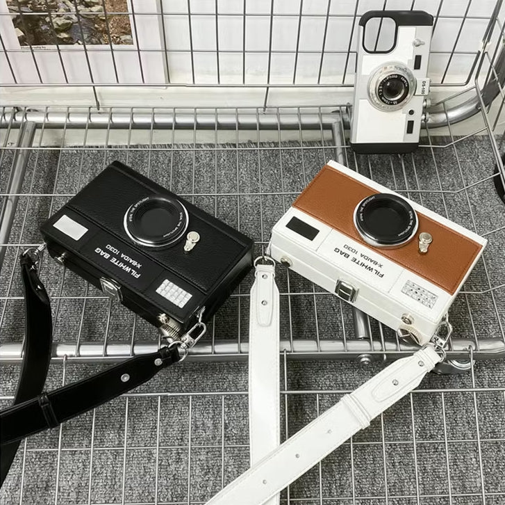 Vintage Camera Crossbody Bag (4 Colors)