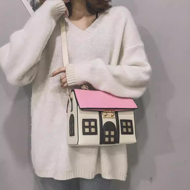 Cottage House Crossbody Bag (3 Colors)