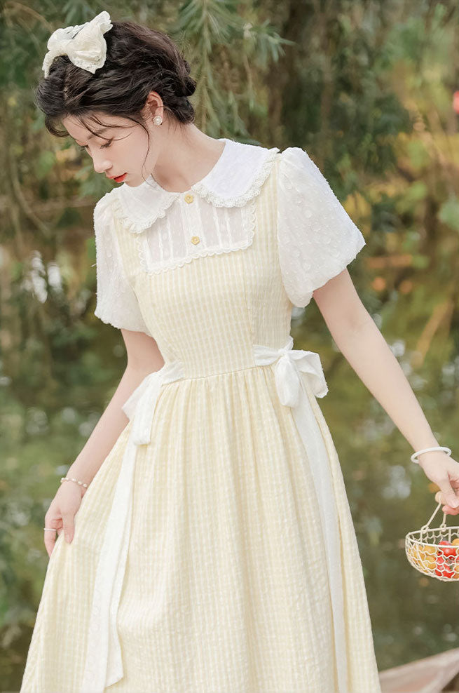 Gingham Picnic Twofer Dress (3 Colors)