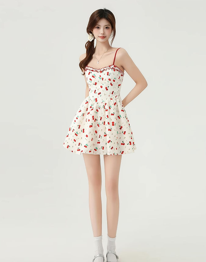 Cherry Cami Mini Dress (2 Colors)