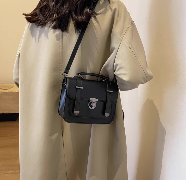 Buckle Satchel Bag (3 Colors)