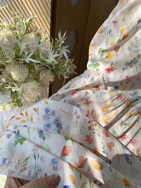 Blooming Beautiful Floral Midi Skirt (7 Colors)