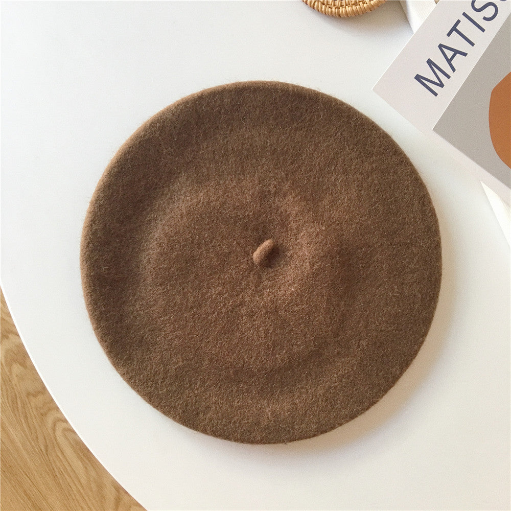 Basic Wool Beret (31 Colors)