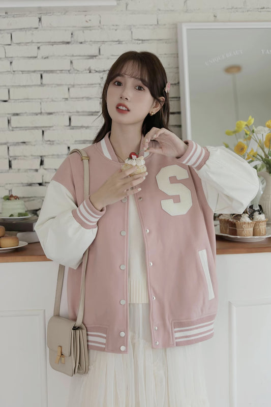 Letterman Baseball Jacket (2 Colors)