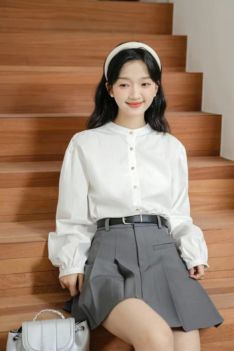 Preppy Pleated Mini Skirt (4 Colors)