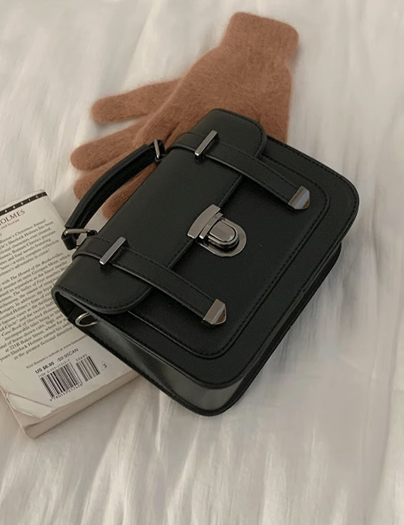 Buckle Satchel Bag (3 Colors)