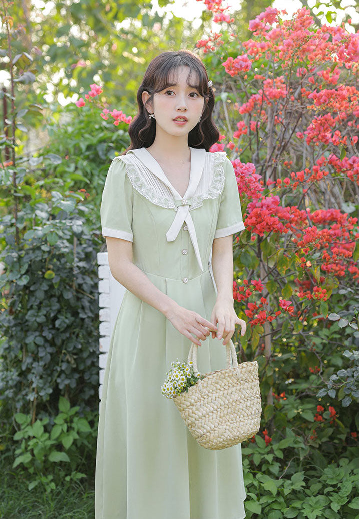 Beth Sailor Midi Dress (2 Colors)
