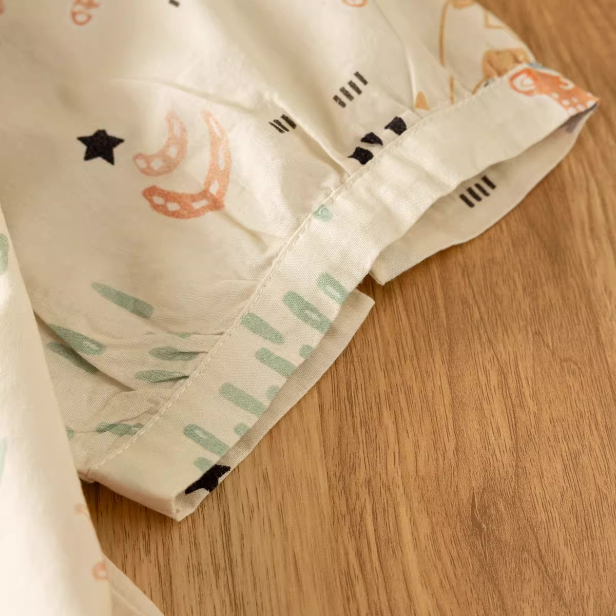 Forest Friends Doodle Blouse (Cream)