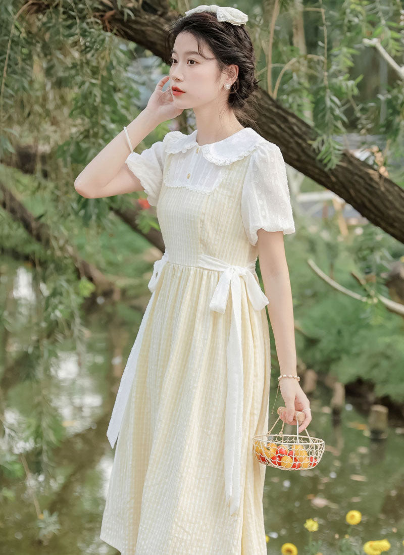 Gingham Picnic Twofer Dress (3 Colors)
