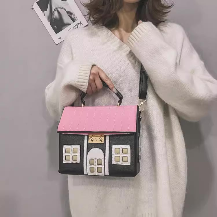 Cottage House Crossbody Bag (3 Colors)