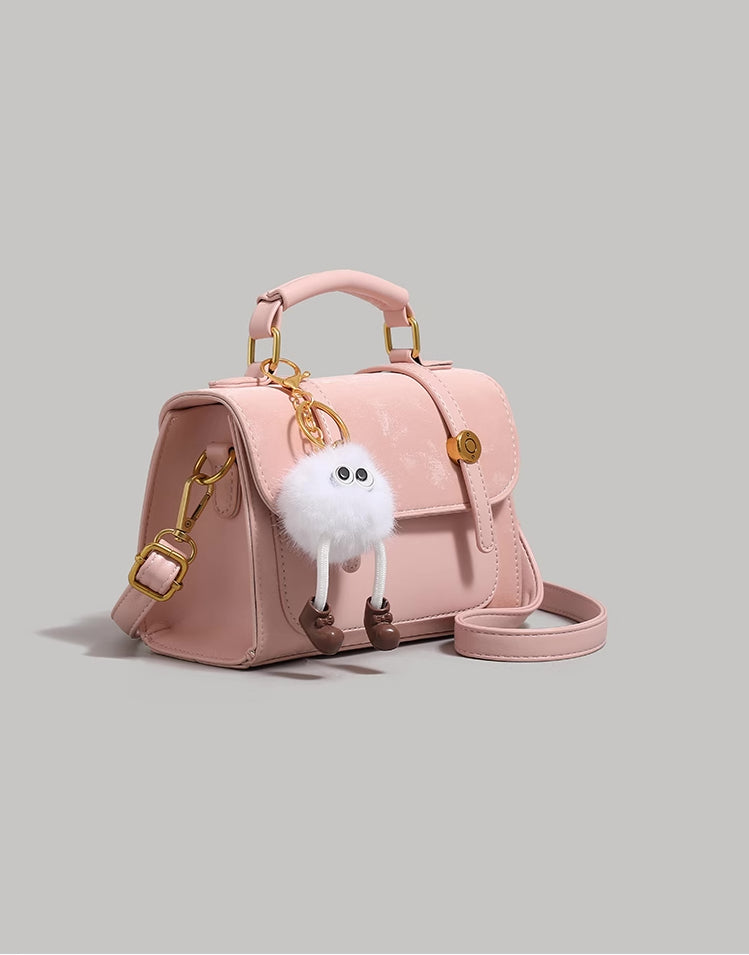 Suede Satchel Bag (4 Colors)