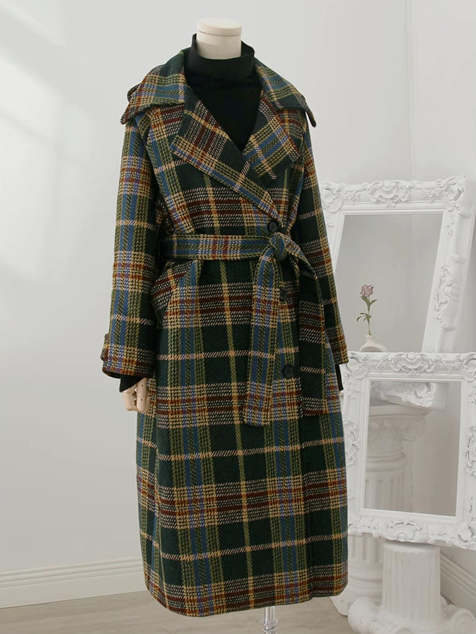 Forest Plaid Coat (2 Colors)