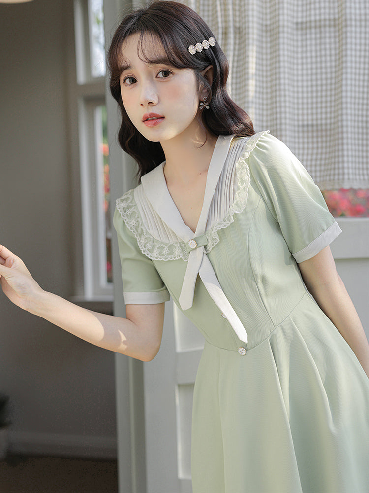 Beth Sailor Midi Dress (2 Colors)