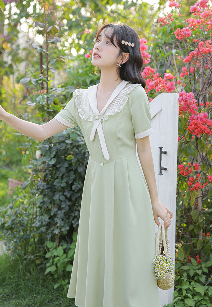 Beth Sailor Midi Dress (2 Colors)