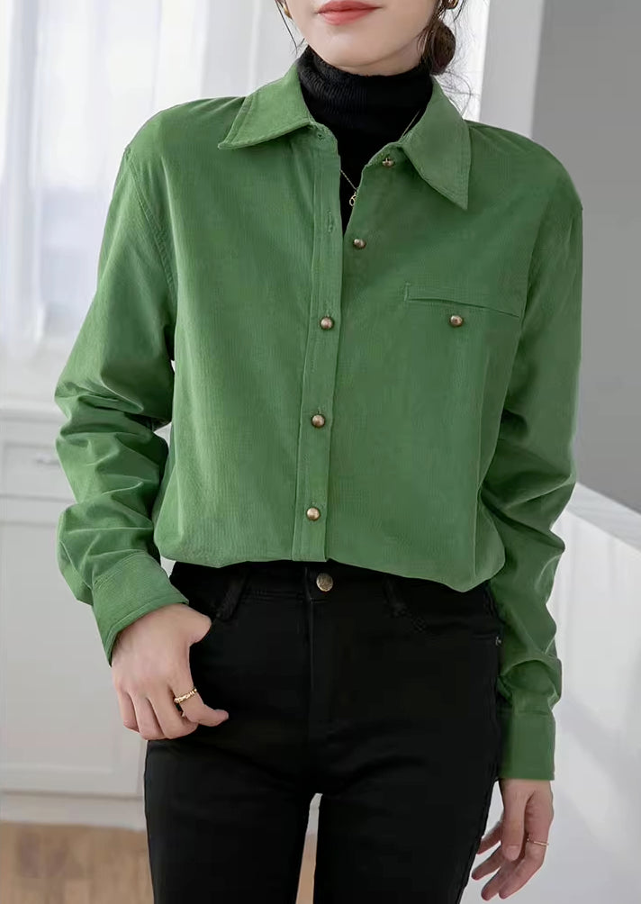 Maple Woven Button Up Shirt (2 Colors)