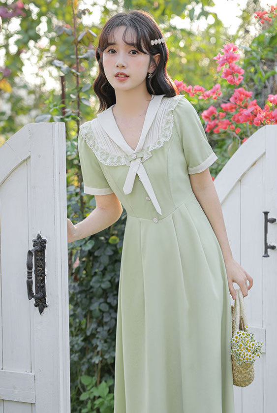Beth Sailor Midi Dress (2 Colors)