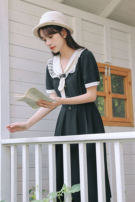 Beth Sailor Midi Dress (2 Colors)