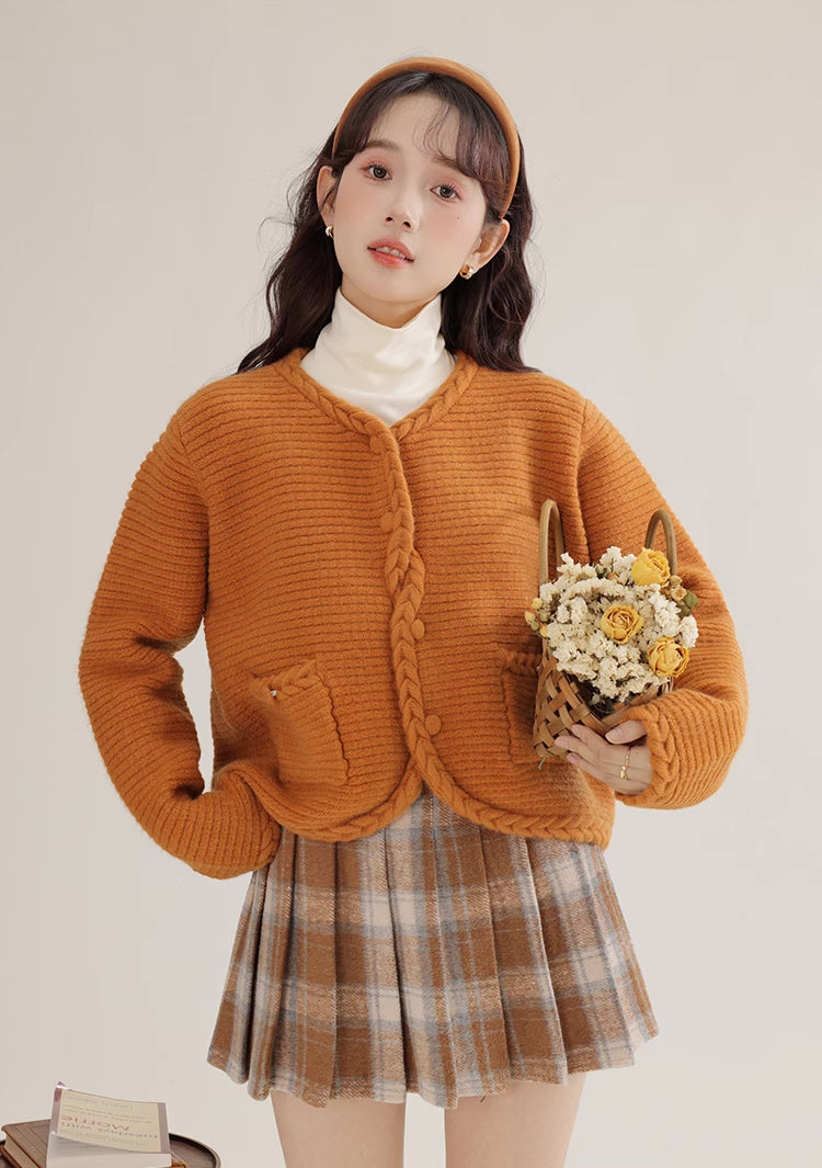 Toasted Plaid Pleated Tennis Skirt (3 Colors)