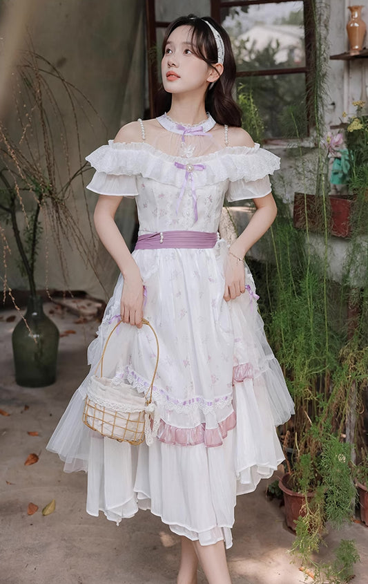 Veiled Dreams Midi Dress (2 Colors)
