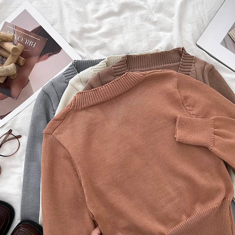Monogram Knit Set (4 Colors)