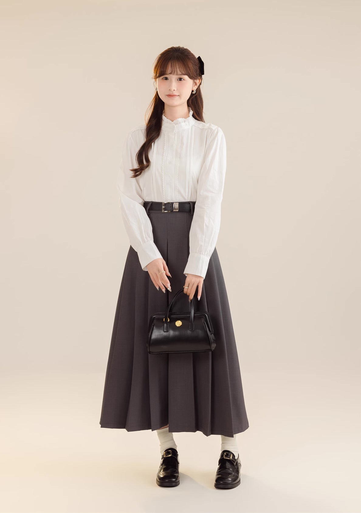 Pleated Midi Tennis Skirt (3 Colors)