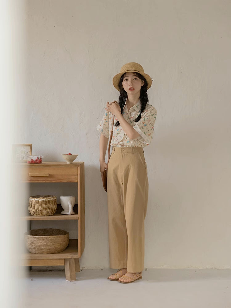 Best Boy Button Up Shirt (Cream)