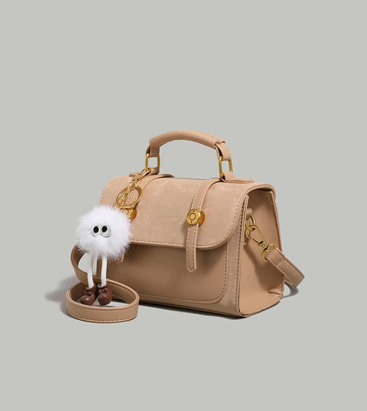 Suede Satchel Bag (4 Colors)