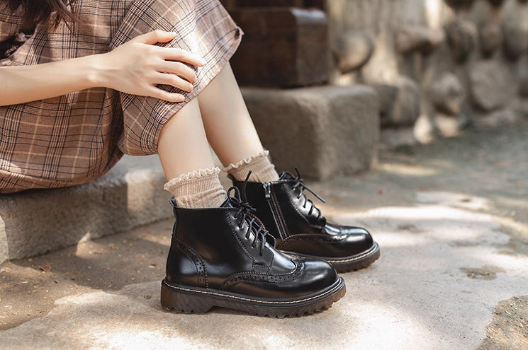 Vintage Oxford Boots (2 Colors)