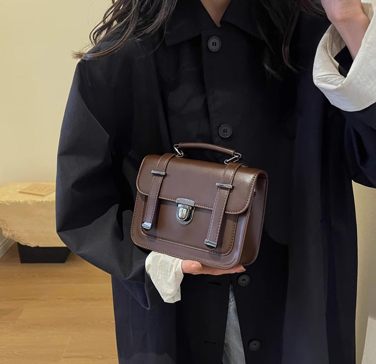 Buckle Satchel Bag (3 Colors)