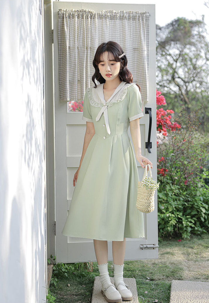 Beth Sailor Midi Dress (2 Colors)