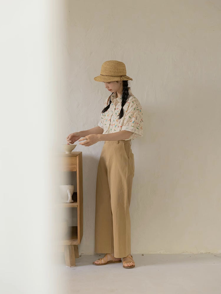 Best Boy Button Up Shirt (Cream)