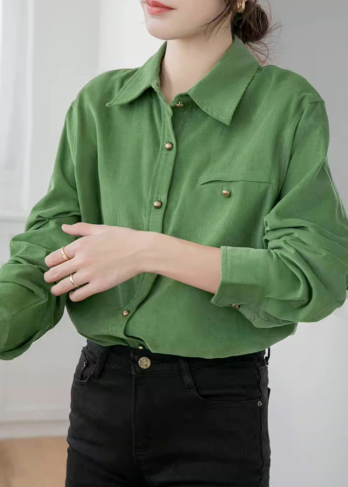 Maple Woven Button Up Shirt (2 Colors)