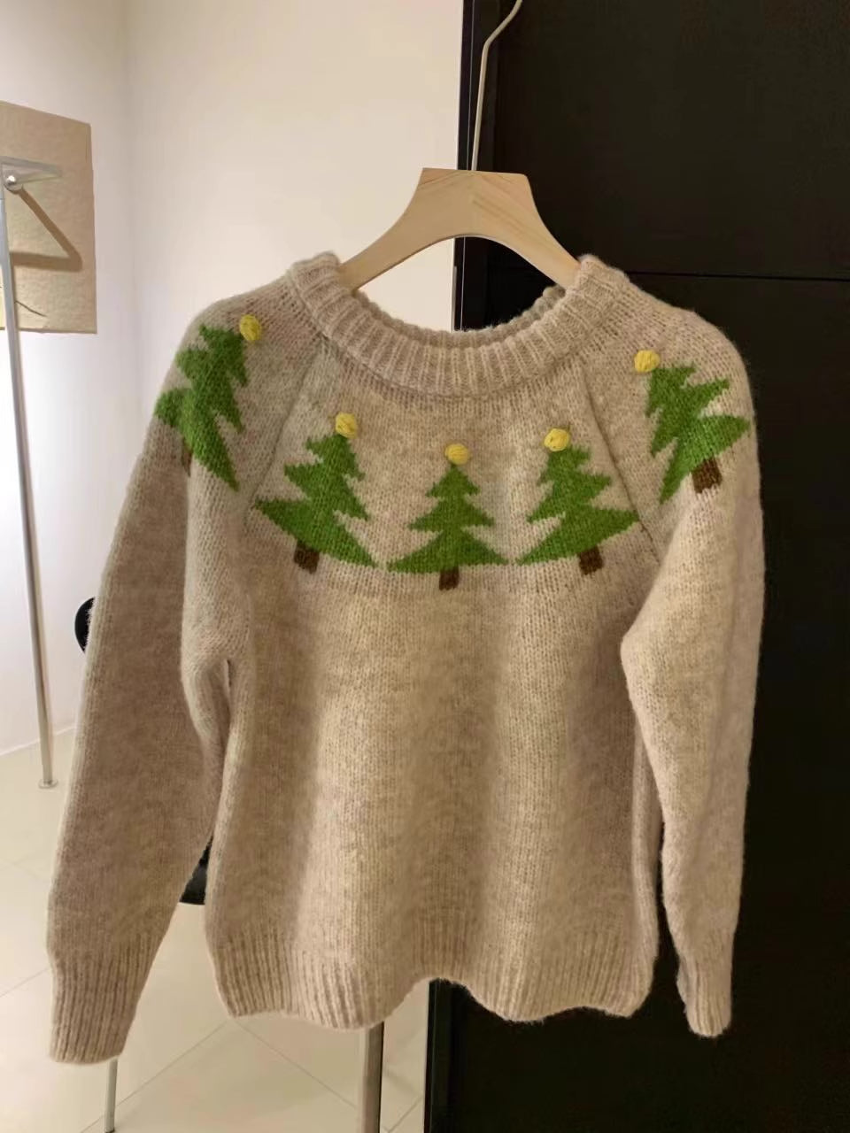 Christmas Tree Fair Isle Sweater (2 Colors)
