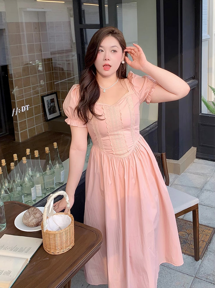 Jolie Broderie Midi Dress (3 Colors)