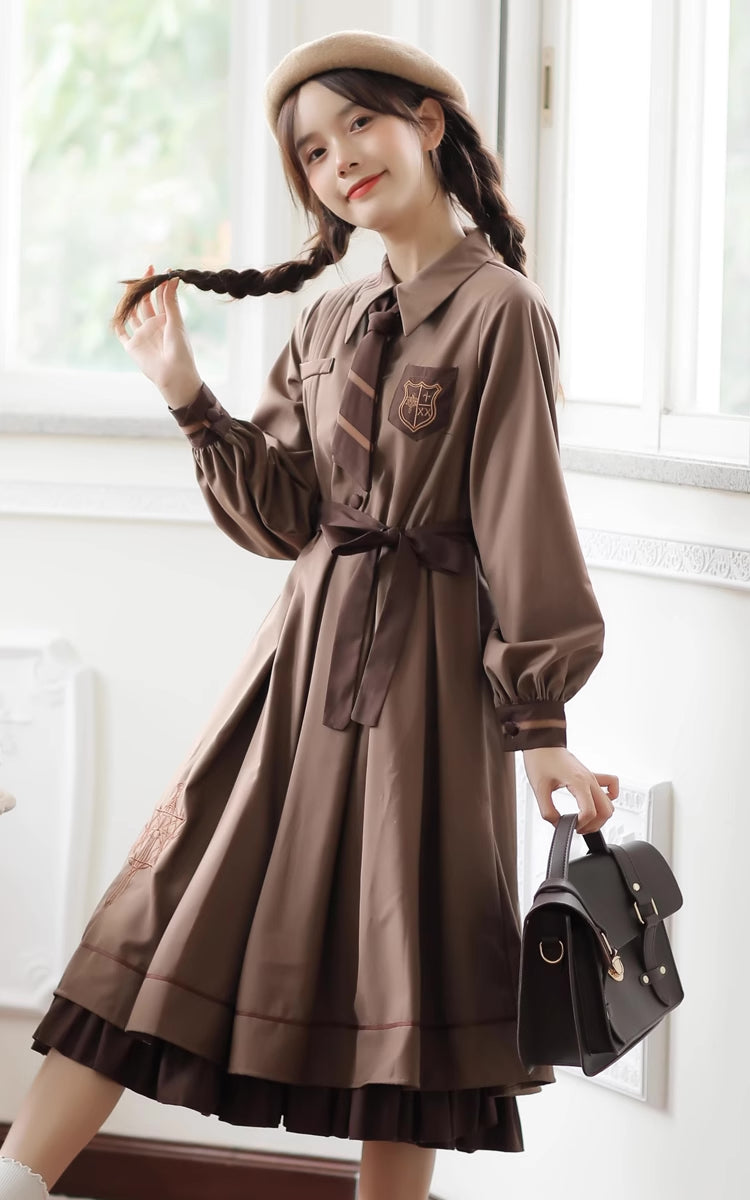 Little Witch Academia Dress & Capelet Set (2 Colors)