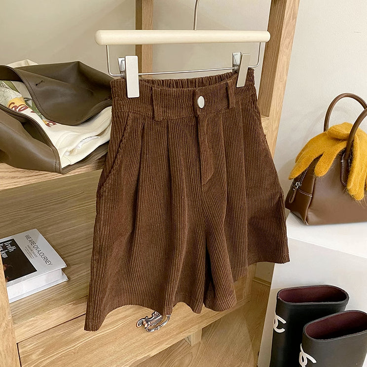 Fall Corduroy Shorts (5 Colors)