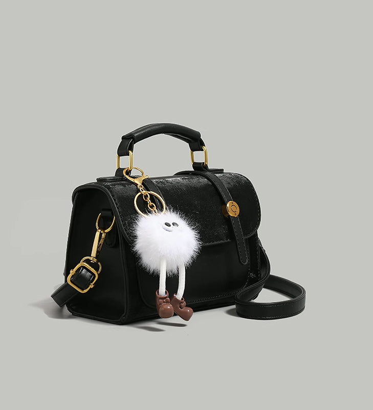 Suede Satchel Bag (4 Colors)