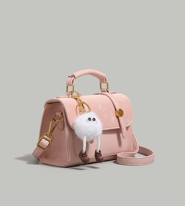 Suede Satchel Bag (4 Colors)