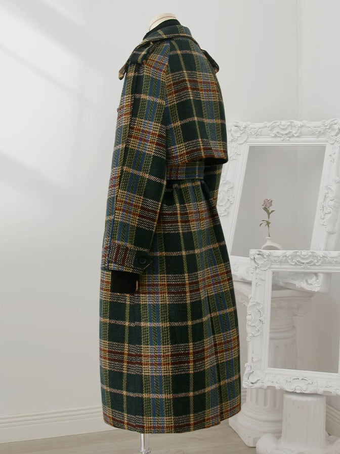 Forest Plaid Coat (2 Colors)