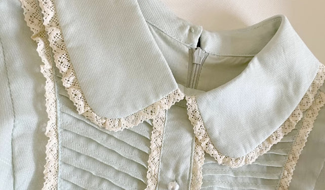 Sunday Tea Midi Dress (Eggshell Blue)