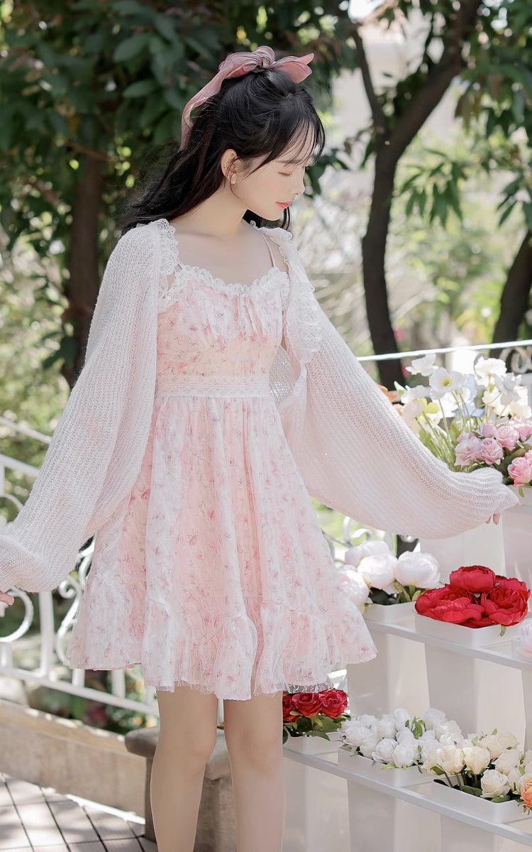 Sakura Twirl Mini Cami Dress (2 Colors)