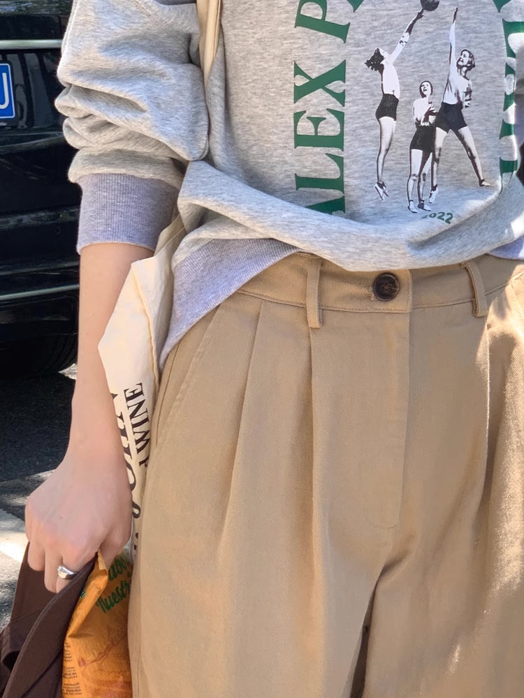 Boyfriend Work Pants (4 Colors)