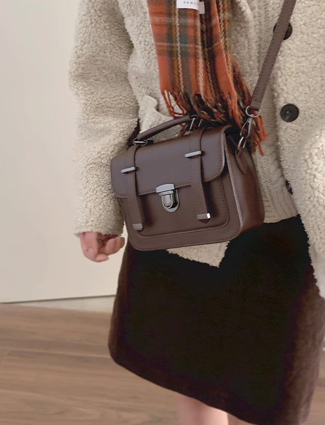 Buckle Satchel Bag (3 Colors)