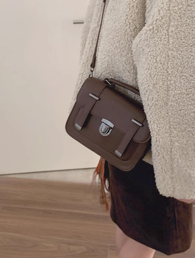 Buckle Satchel Bag (3 Colors)