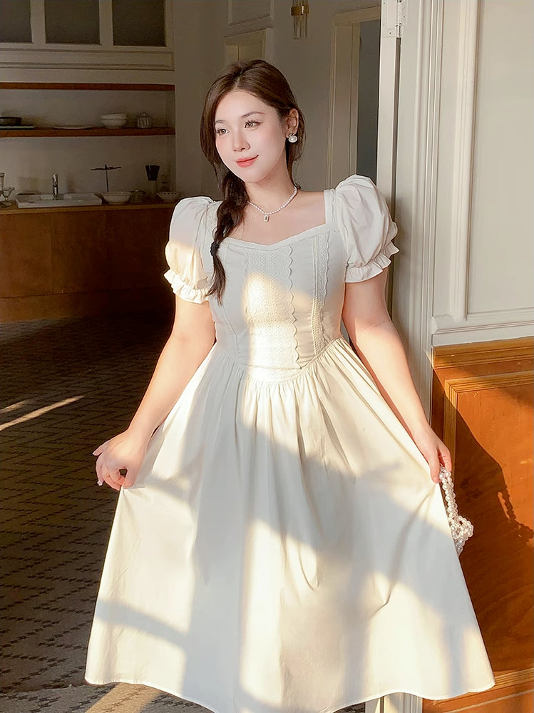 Jolie Broderie Midi Dress (3 Colors)