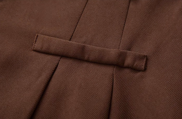 Academia Two-Piece Set (Brown)