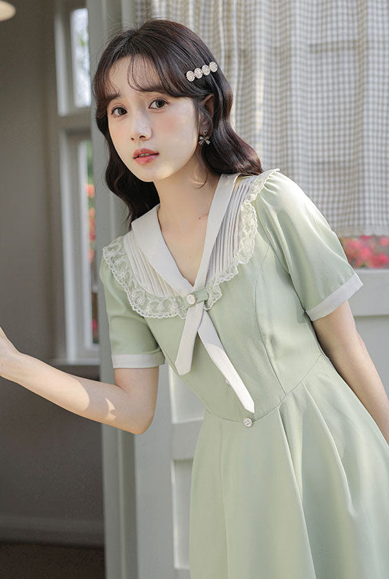 Beth Sailor Midi Dress (2 Colors)
