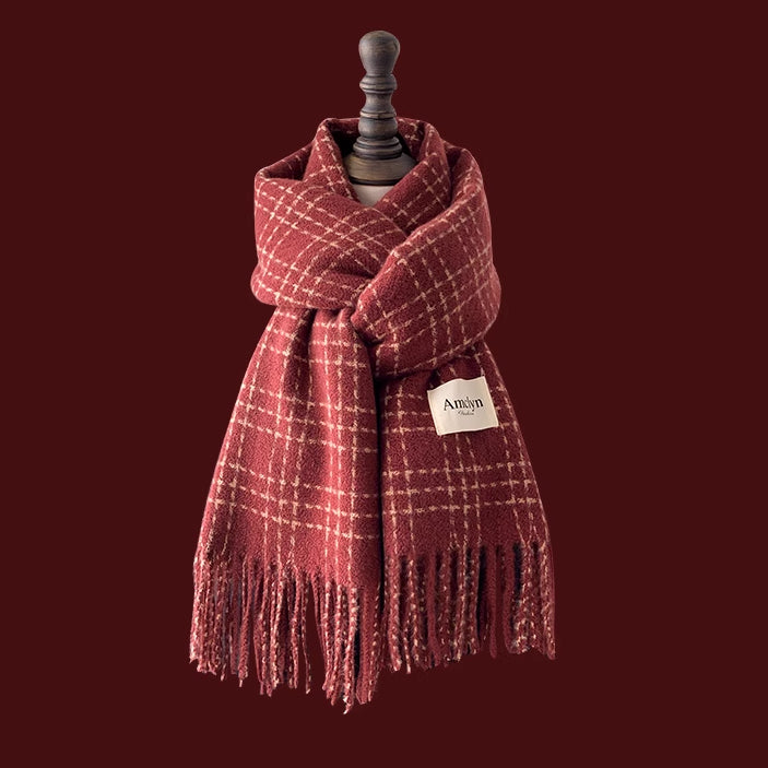 Red Plaid Scarf Series (Assorted)