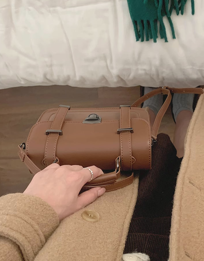 Buckle Satchel Bag (3 Colors)